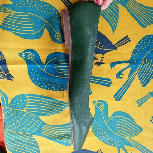 Jeffrey Campbell Havana Pointed Toe Flats - Green - Picture 6 of 8